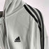 アディダス adidas エッセンシャルズ プラス ルーズフィット スリーストライプス フレンチテリー フルジップ パーカー メンズ JPN:L