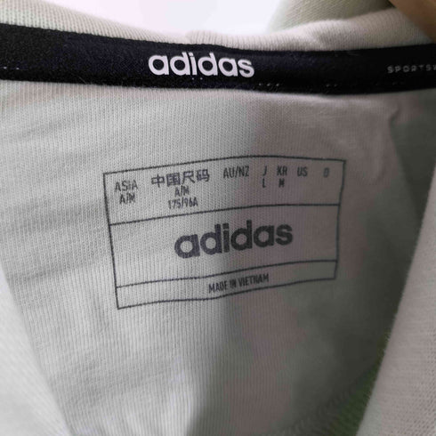 アディダス adidas エッセンシャルズ プラス ルーズフィット スリーストライプス フレンチテリー フルジップ パーカー メンズ JPN:L