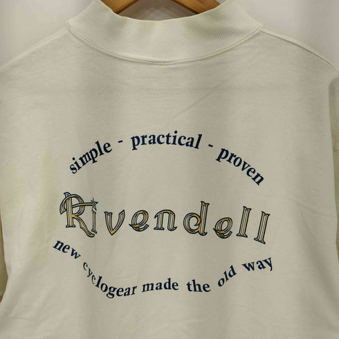 フルーツオブザルーム FRUIT OF THE LOOM 90s Rivendell モックック スウェット トレーナー メンズ L