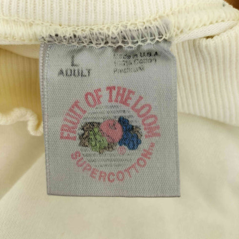 フルーツオブザルーム FRUIT OF THE LOOM 90s Rivendell モックック スウェット トレーナー メンズ L