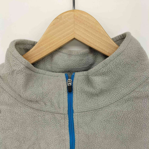 エディーバウアー Eddie Bauer ロゴ刺繍 ハーフジップ フリース プルオーバー メンズ import:XXL
