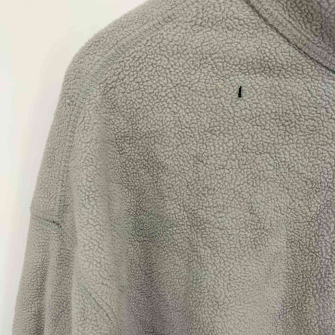 エディーバウアー Eddie Bauer ロゴ刺繍 ハーフジップ フリース プルオーバー メンズ import:XXL