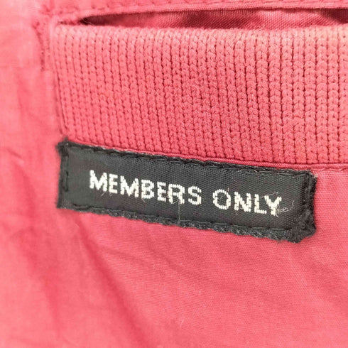 メンバーズオンリー MEMBERS ONLY 90S TALON ジッパー エポレット ジップアップ ブルゾン メンズ US:36