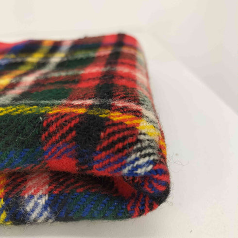 PORTMAN pure wool 英国製 タータンチェック ウールマフラー メンズ