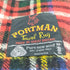 PORTMAN pure wool 英国製 タータンチェック ウールマフラー メンズ