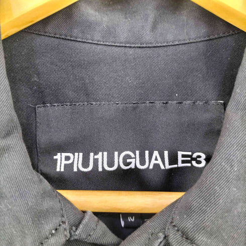 ウノピュウノウグァーレトレ 1PIU1UGUALE3 BLACK MILITARY BY YOSHIMASA HOSHIBA JUNGLE FATIGUE L/S SHIRTS JACKET メンズ IV