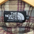 ザノースフェイス THE NORTH FACE 90-00s 黒タグ フロントフラップポケット マドラスチェック ウールレギュラーカラー シャツ メンズ L