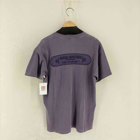 バーンズ アウト フィッターズ BARNS OUT FITTERS 両面ラベルロゴプリント クルーネック半袖Tシャツ カットソー メンズ LARGE