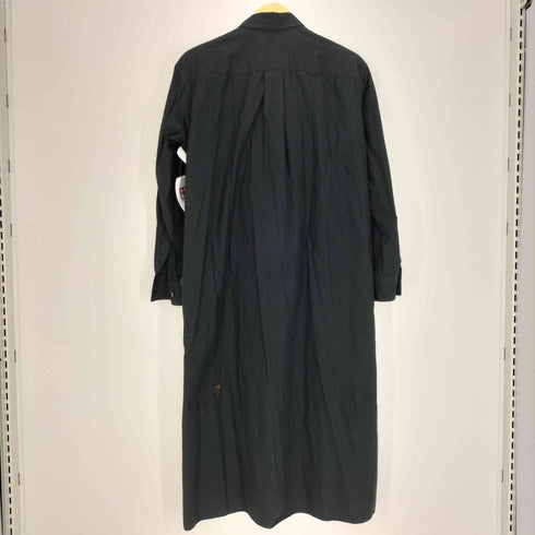 タオコムデギャルソン tao COMME des GARCONS 23AW フリル装飾 長袖 コットン シャツ ワンピース レディース JPN:M