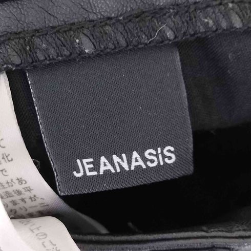 ジーナシス JEANASIS フェイクレザーパンツ レディース JPN:M