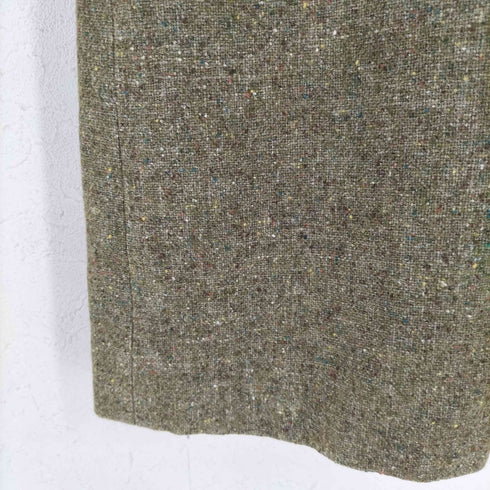 アクアスキュータム AQUASCUTUM シルク混 ウールフレアスカート レディース