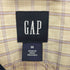ギャップ Gap 襟芯 チェック柄 レギュラーカラー長袖シャツ メンズ M