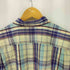 ギャップ Gap 00s OLD マドラスチェック レギュラーカラー半袖シャツ メンズ L