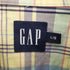 ギャップ Gap 00s OLD マドラスチェック レギュラーカラー半袖シャツ メンズ L