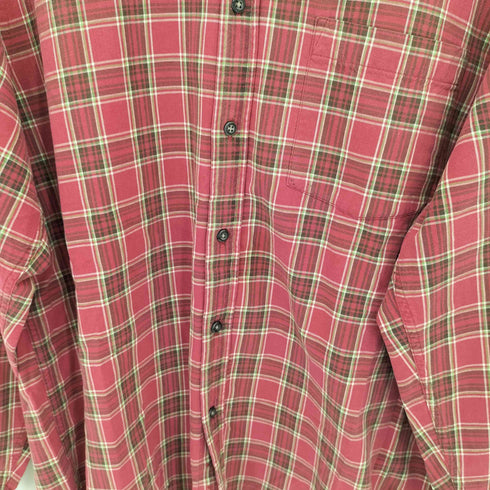 ギャップ Gap 00s チェック柄 レギュラーカラー 長袖シャツ メンズ M