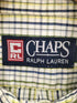 チャップスラルフローレン CHAPS RALPH LAUREN フロントポケット BD 半袖シャツ メンズ M