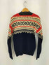HANDMADE IN NORWAY WILLIAM SCHMIDT 60-70s スクエアネック ノルディック柄 ニットセーター メンズ