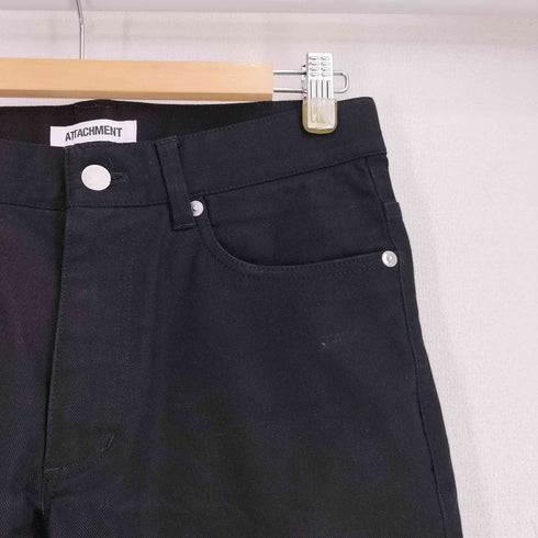 アタッチメント ATTACHMENT 23SS RUBBER STRETCH TWILL 5 POCKET SKINNY PANTS ラバー ストレッチツイル 5ポケット スキニーパンツ メンズ JPN:1