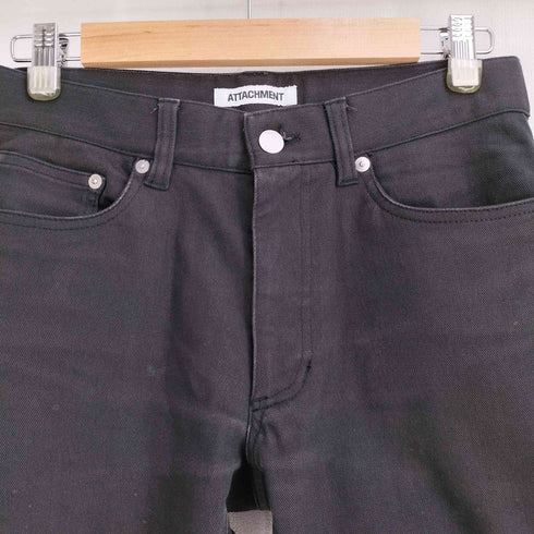 アタッチメント ATTACHMENT 23SS RUBBER STRETCH TWILL 5 POCKET SKINNY PANTS ラバー ストレッチツイル 5ポケット スキニーパンツ メンズ JPN:1