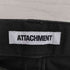 アタッチメント ATTACHMENT 23SS RUBBER STRETCH TWILL 5 POCKET SKINNY PANTS ラバー ストレッチツイル 5ポケット スキニーパンツ メンズ JPN:1