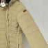 エーグル AIGLE フェイクファー付きフーデッドロングダウンコート レディース 36