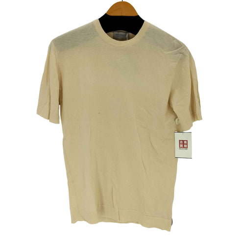 ジョンスメドレー JOHN SMEDLEY LORCA WELTED SS T-SHIRT シーアイランドコットン ニット メンズ M