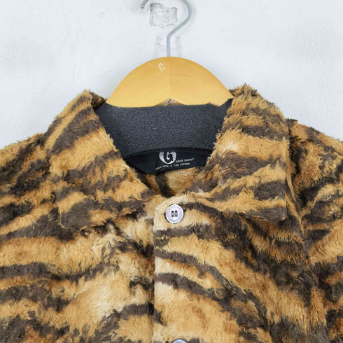 グッドイナフ GOODENOUGH 90S レオパードボーリングシャツ メンズ JPN:M