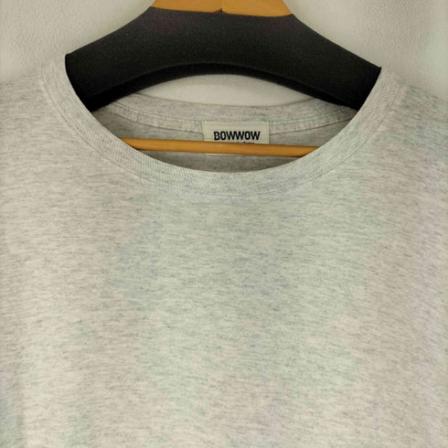 バウワウ BOWWOW クロスボーン プリント L/S Tシャツ メンズ