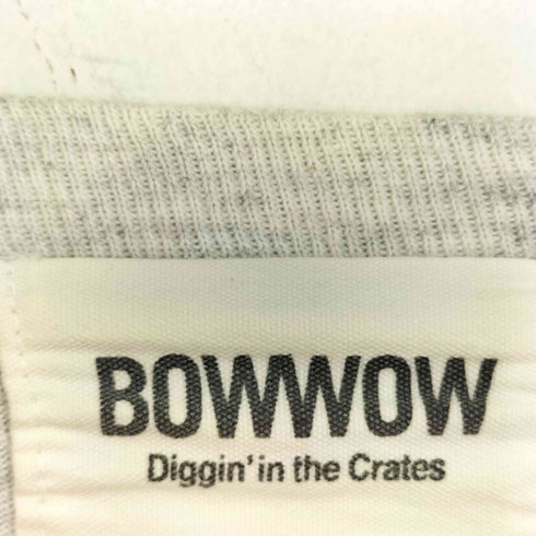 バウワウ BOWWOW クロスボーン プリント L/S Tシャツ メンズ