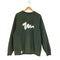 714STREET フロントプリントラグランスウェット メンズ import:L