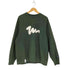 714STREET フロントプリントラグランスウェット メンズ import:L