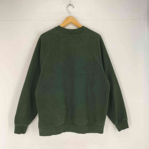 714STREET フロントプリントラグランスウェット メンズ import:L
