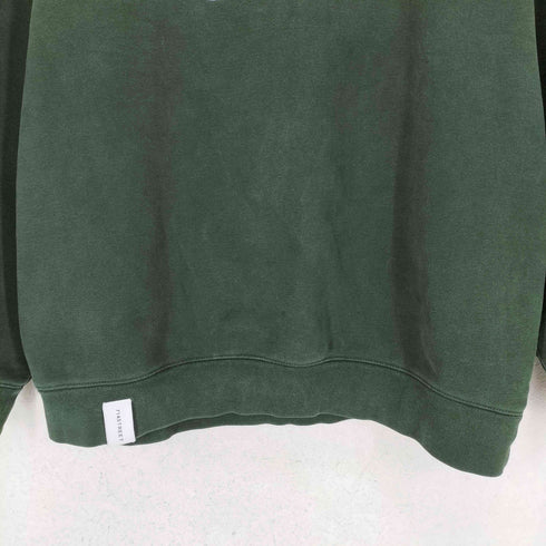 714STREET フロントプリントラグランスウェット メンズ import:L