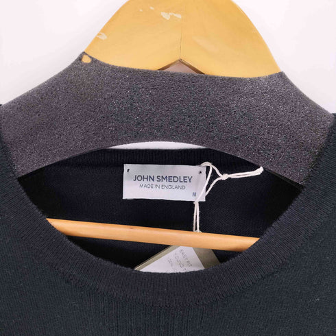 ジョンスメドレー JOHN SMEDLEY YOUNG TEXTURED PULLOVER CN LS メンズ M