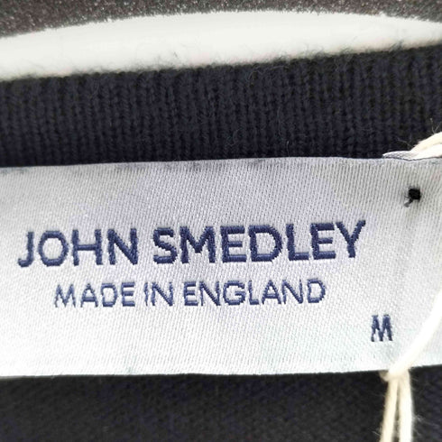 ジョンスメドレー JOHN SMEDLEY YOUNG TEXTURED PULLOVER CN LS メンズ M