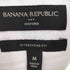 バナナリパブリック BANANA REPUBLIC 23SS OVERSIZED FIT スタンドネック L/S オックスフォード シャツ メンズ import:M