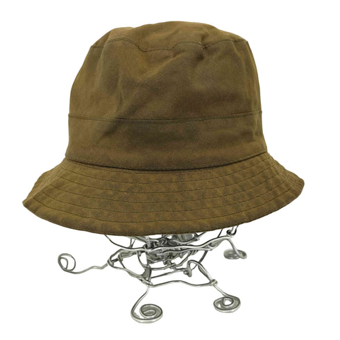 バブアー Barbour イタリア製 オイルドコットン バケットハット メンズ 58