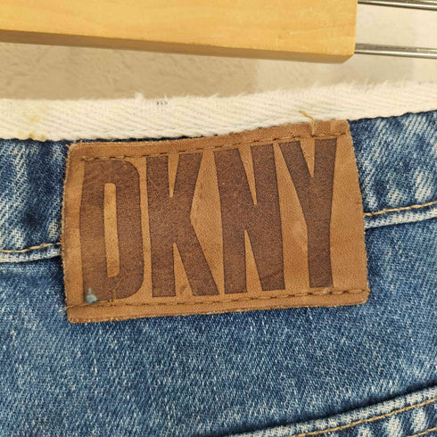 ダナキャランニューヨーク DKNY 00s ウエストデザイン ボタンフライデニムパンツ」 メンズ 30