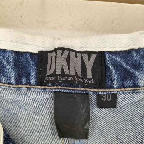 ダナキャランニューヨーク DKNY 00s ウエストデザイン ボタンフライデニムパンツ」 メンズ 30