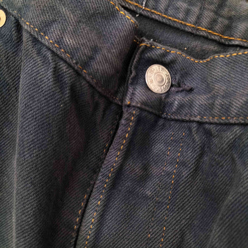 リーバイス Levis 90s ボタン裏511 後染め ボタンフライ ブラックデニムパンツ メンズ