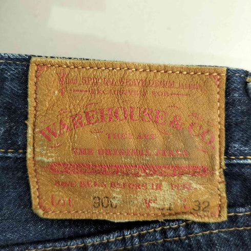 ウエアハウス WAREHOUSE 900 ストレート ボタンフライデニムパンツ メンズ 31/32