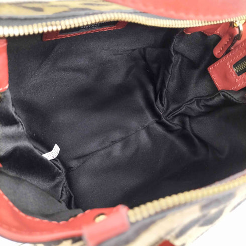 ジャンニキャリーニ GIANNI CHIARINI ハラコ レオパード 2WAY ショルダーバッグ レディース