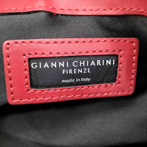 ジャンニキャリーニ GIANNI CHIARINI ハラコ レオパード 2WAY ショルダーバッグ レディース