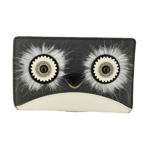 ケイトスペード Kate spade フクロウデザイン 二つ折り財布 レディース
