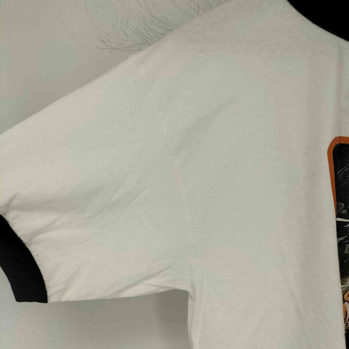 00S giantボディ ムービープリントリンガーTシャツ メンズ import:L