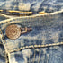 リーバイス Levis 50S Vステッチ ボタン裏 点々 チェーンステッチ オフセットベルトループ 隠しリベット 銅製 15刻印 CONMAR-ZIP 501ZXX ジップフライ デニム パンツ メンズ