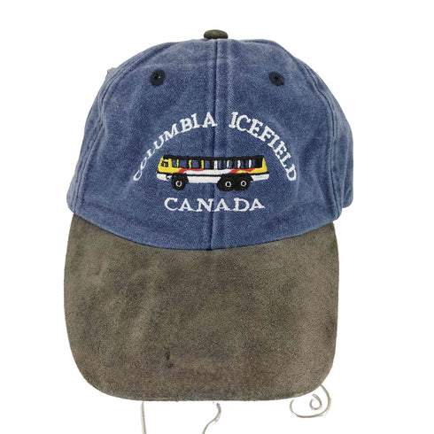 COLUMBIA ICEFIELD CANADA ウォッシュドデザイン スナップバック 6パネルキャップ メンズ