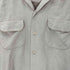 50-60S カリフォルニア製 vintage CAL-MADE Sportsman of HOLLYWOOD カスリ 開襟オープンカラー レーヨン シャツ メンズ import:M