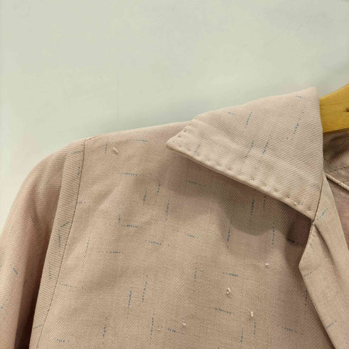 50-60S カリフォルニア製 vintage CAL-MADE Sportsman of HOLLYWOOD カスリ 開襟オープンカラー レーヨン シャツ メンズ import:M