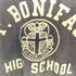 80s ST.BONIFACE 三段プリントラグランスウェット メンズ